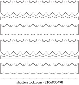Abstract Geometric Pattern generative computational art illustration.Black and white pattern for wallpapers and backgrounds. line art.