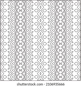 Abstract Geometric Pattern generative computational art illustration.Black and white pattern for wallpapers and backgrounds. line art.