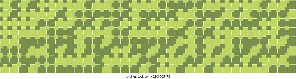 Abstract Geometric Pattern generative computational art illustration