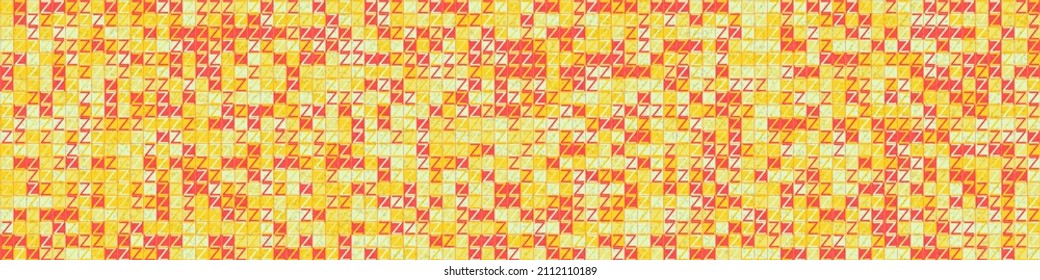 Abstract Geometric Pattern generative computational art illustration