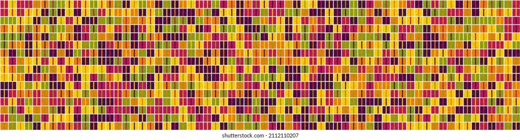 Abstract Geometric Pattern generative computational art illustration