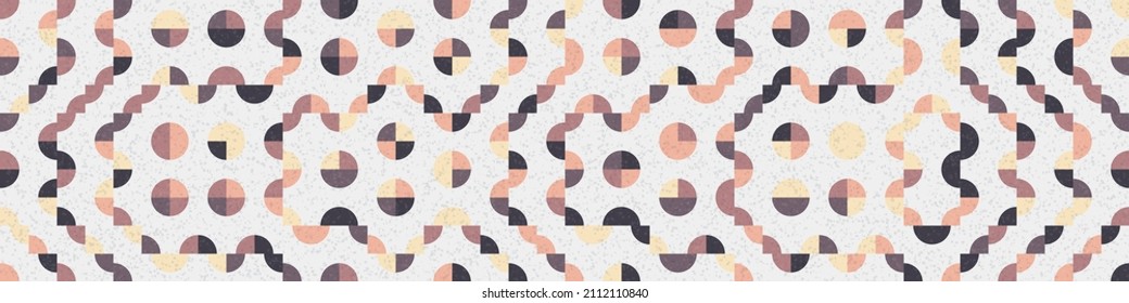 Abstract Geometric Pattern generative computational art illustration