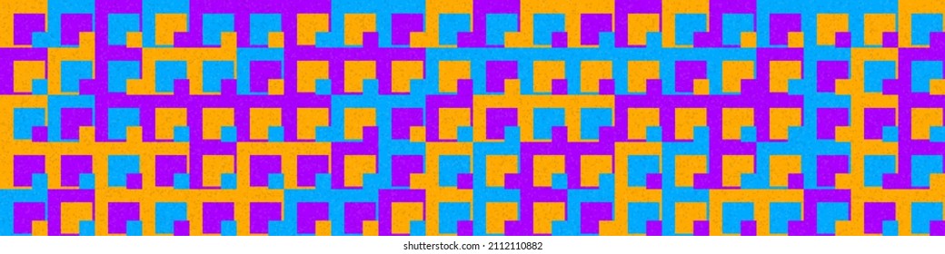 Abstract Geometric Pattern generative computational art illustration