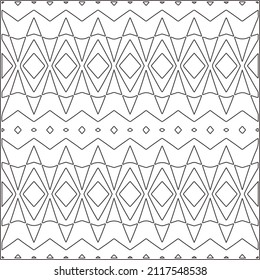 
Abstract Geometric Pattern generative computational art illustration.Black and 
white pattern for wallpapers and backgrounds. line art.