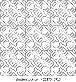 
Abstract Geometric Pattern generative computational art illustration.Black and 
white pattern for wallpapers and backgrounds. line art.