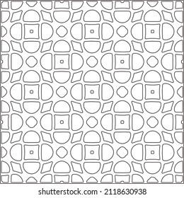 
Abstract Geometric Pattern generative computational art illustration.Black and 
white pattern for wallpapers and backgrounds. line art.