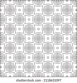 
Abstract Geometric Pattern generative computational art illustration.Black and 
white pattern for wallpapers and backgrounds. line art.