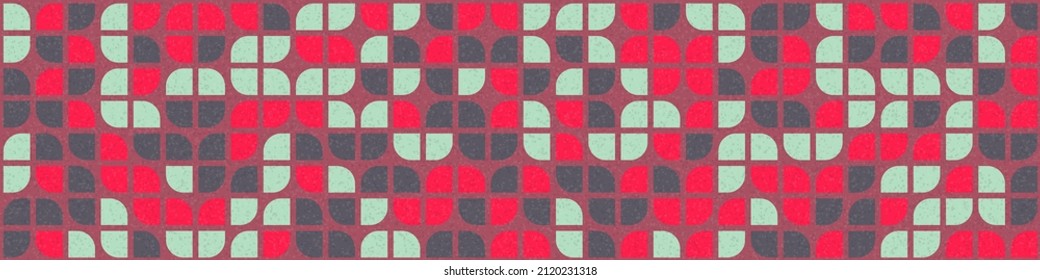 Abstract Geometric Pattern generative computational art illustration