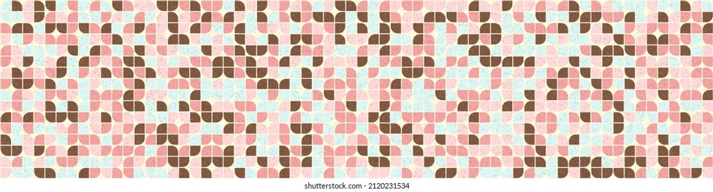 Abstract Geometric Pattern generative computational art illustration