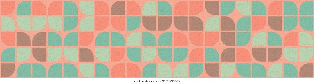 Abstract Geometric Pattern generative computational art illustration