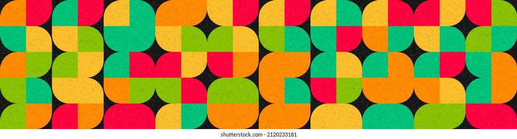 Abstract Geometric Pattern generative computational art illustration