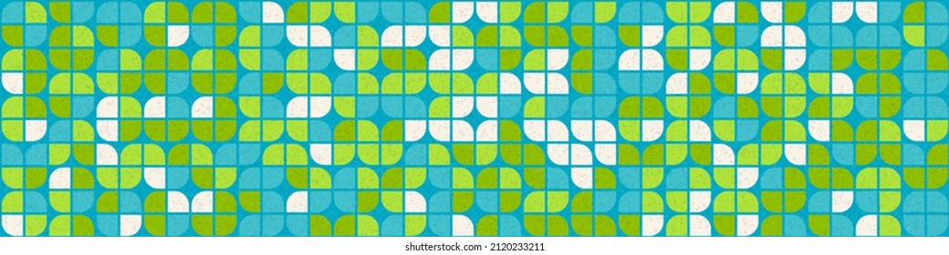 Abstract Geometric Pattern generative computational art illustration
