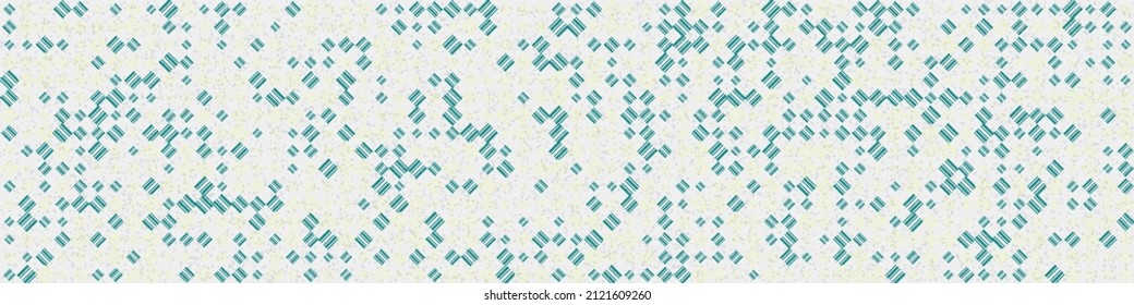 Abstract Geometric Pattern generative computational art illustration