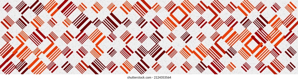 Abstract Geometric Pattern generative computational art illustration