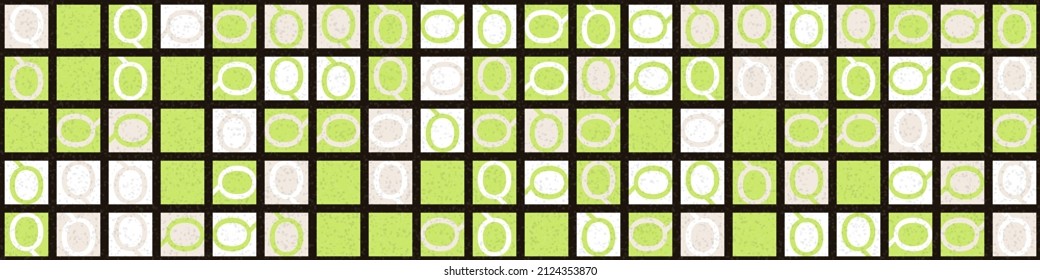 Abstract Geometric Pattern generative computational art illustration