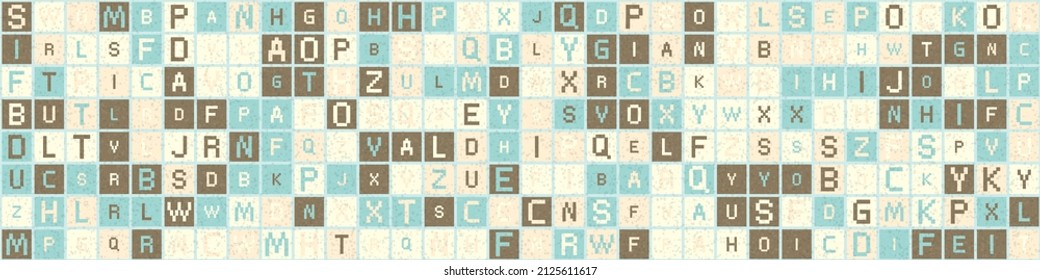 Abstract Geometric Pattern generative computational art illustration