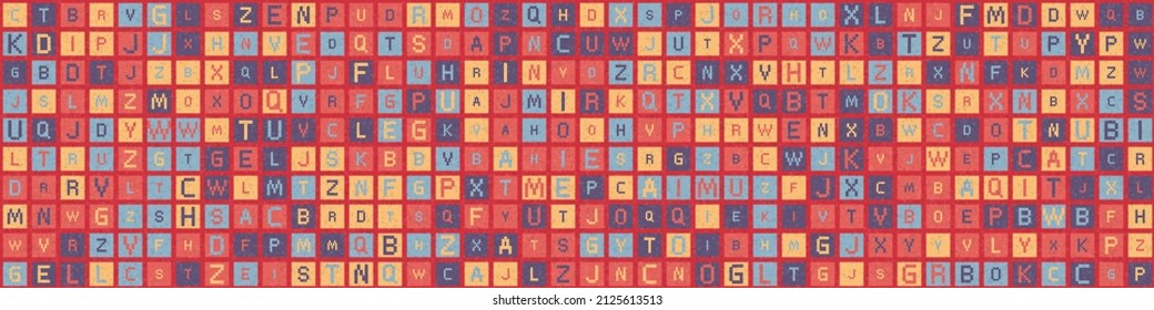 Abstract Geometric Pattern generative computational art illustration