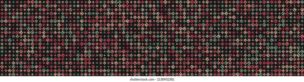 Abstract Geometric Pattern generative computational art illustration