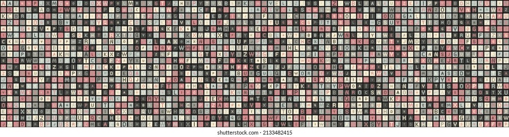 Abstract Geometric Pattern generative computational art illustration