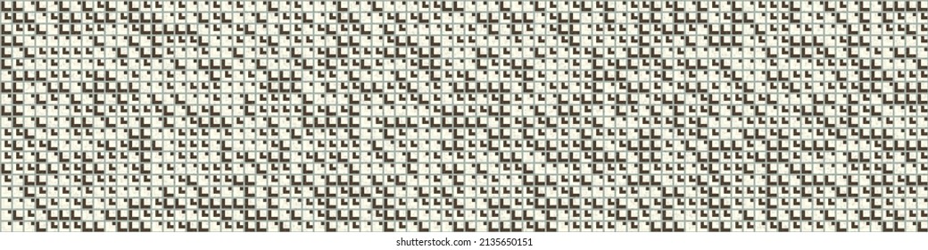 Abstract Geometric Pattern generative computational art illustration