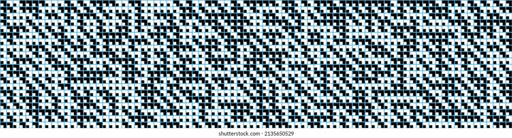 Abstract Geometric Pattern generative computational art illustration