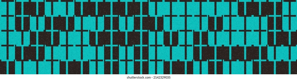 Abstract Geometric Pattern generative computational art illustration