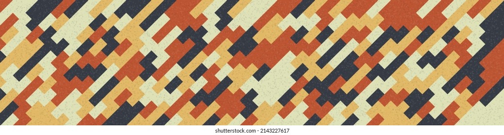 Abstract Geometric Pattern generative computational art illustration