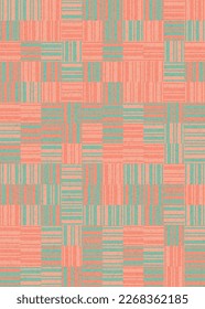 Abstract Geometric Pattern generative computational art illustration