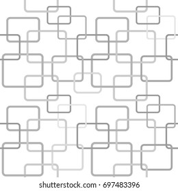 Abstract geometric pattern. Graphic Design in shades of grey. Seamless Background. Vector illustration 