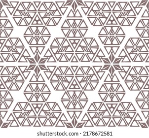 Abstract geometric pattern. Graphic modern seamless background. 