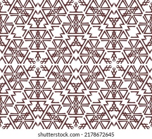 Abstract geometric pattern. Graphic modern seamless background. 