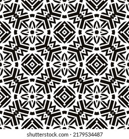 Abstract geometric pattern. Graphic modern seamless background. 