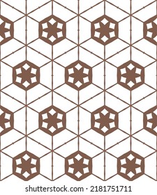Abstract geometric pattern. Graphic modern seamless background. 