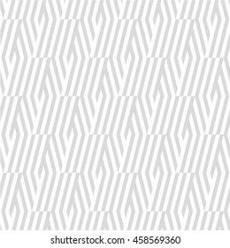 Abstract geometric pattern. Gray and white texture. A seamless vector background.