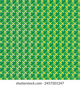 Abstract geometric pattern – green color
