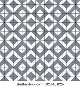 Abstract geometric pattern with grey triangle shape