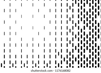 Abstract geometric pattern. Halftone background with small lines. Design element for web banners, posters, cards, wallpapers, backdrops, panels, templates. Black and white color. Vector illustration