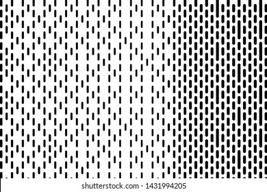 Abstract geometric pattern. Halftone background with small lines. Design element for web banners, posters, cards, wallpapers, backdrops, panels, templates. Black and white color. Vector illustration