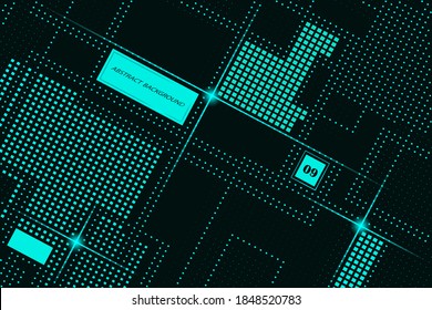 abstract geometric pattern. halftone background