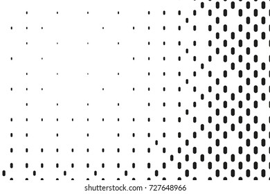 Abstract geometric pattern. Halftone background with small lines. Design element for web banners, posters, cards, wallpapers, backdrops, panels, templates. Black and white color. Vector illustration