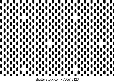 Abstract geometric pattern. Halftone background with small lines. Design element for web banners, posters, cards, wallpapers, backdrops, panels, templates. Black and white color. Vector illustration