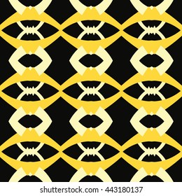 Abstract geometric pattern for hand-made ceramics, craft furniture, aircraft livery, upholstery, packaging of cosmetics, bedding, plaid, skirt, scarf, interior design of cafe. Vector illustration.