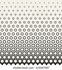 Abstract Geometric Pattern. Hipster Fashion Design Print Hexagonal Pattern. Vector Illustration.