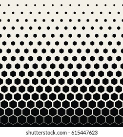 Abstract Geometric Pattern. Hipster Fashion Design Print Hexagonal Pattern. Vector Illustration.