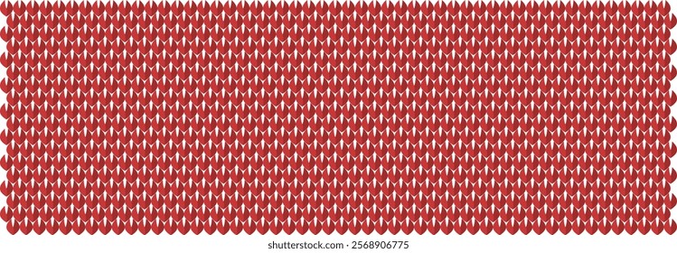 Abstract Geometric pattern, Illustration, vector, alternating overlapping, orderly, arrangement Red background, banner, website, template,