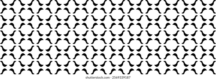 Abstract Geometric pattern, Illustration, vector, alternating overlapping, orderly, arrangement , background, banner, website, template, Back and white, Nobody.