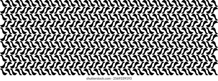 Abstract Geometric pattern, Illustration, vector, alternating overlapping, orderly, arrangement , background, banner, website, template, Back and white, Nobody.