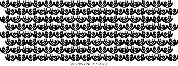 Abstract Geometric pattern, Illustration, vector, alternating overlapping, orderly, arrangement , background, banner, website, template, Back and white, Nobody.