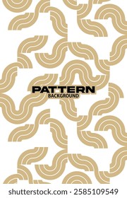 Abstract Geometric Pattern Interlocking Shapes Design Modern Art Deco Motif Contemporary Geometric Art