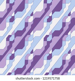 Abstract geometric pattern with intersecting thin lines. Seamless linear rapport vector background. Diagonal ornament. Repeating geometric grid elegant design background. Textile print.